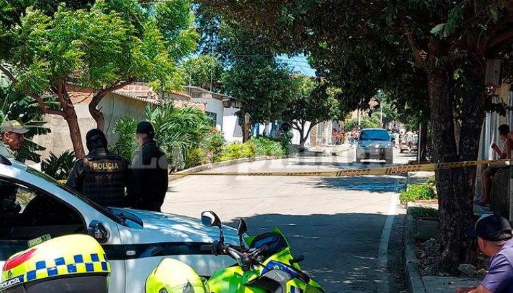 Muerto en Villa del Rosario. 