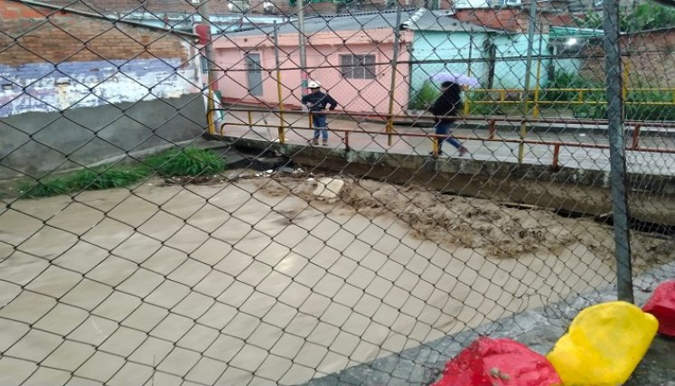 Hay por los menos cinco veredas afectadas en Pueblo Nuevo./ Foto: Cortesía