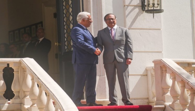 Visita del presidente Petro a Portugal 