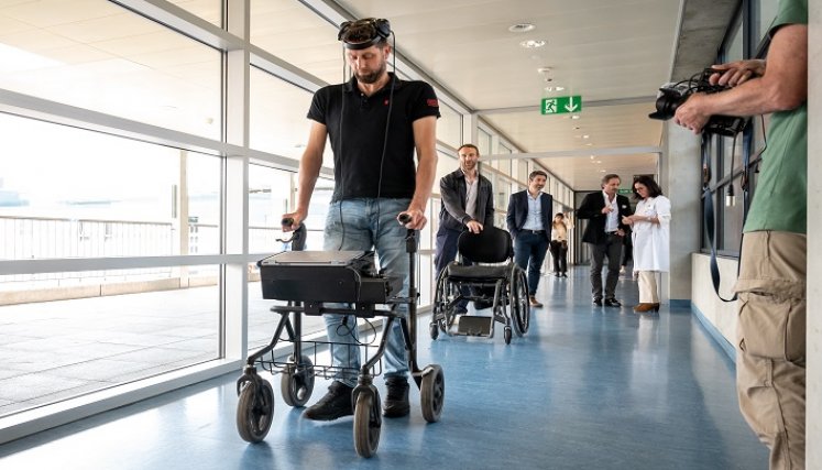 Parapléjico. / Foto: AFP
