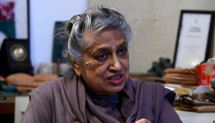 Arquitecta de 82 años trabaja para proteger a Pakistán de las inundaciones
