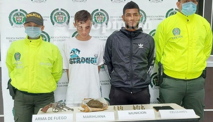 Yeiner Flórez Mora, alias El Menor, y Eduardo Guzmán Tarrío, ‘El Negro’, fueron capturados la semana pasada.