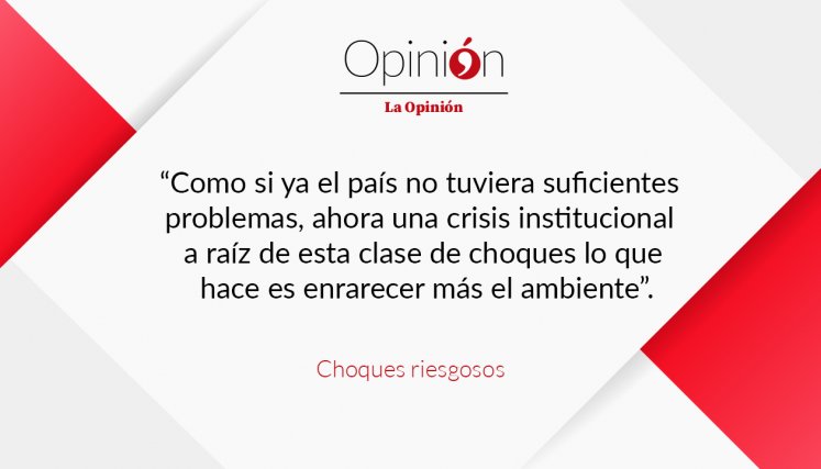 Choques riesgosos