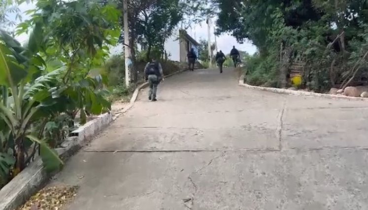 Con frentes de seguridad y planes sociales en las comunas, la policía brinda mayor tranquilidad a los cucuteños/Foto Cortesía