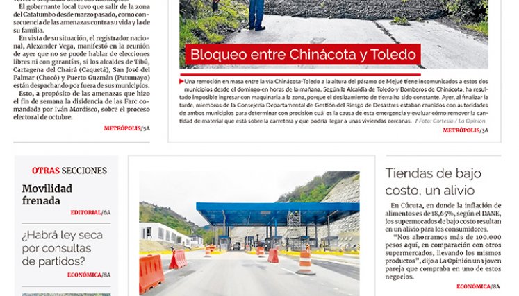 Portada del 30 de mayo de 2023