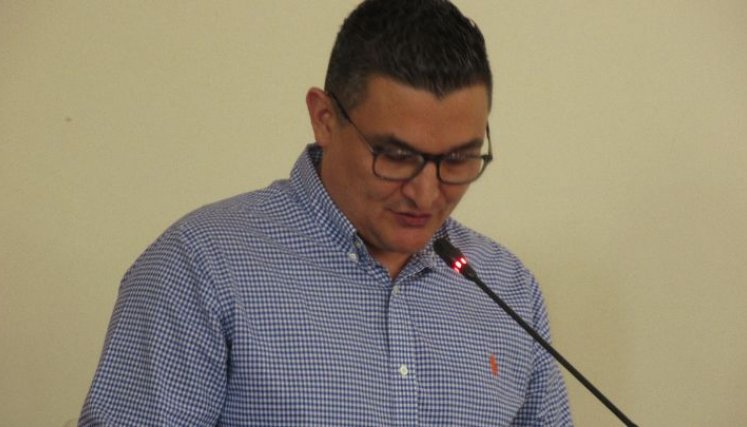 Sergio Entrena, secretario de Hacienda del departamento/Foto Orlando Carvajal/La Opinión