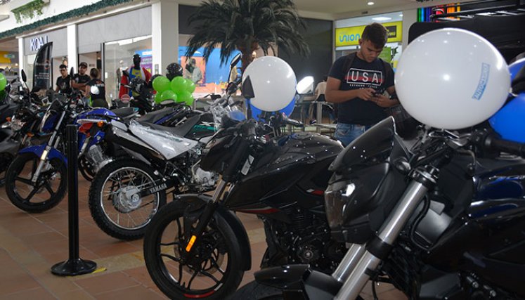 Menos motos se matricularon en el departamento. / Foto Leonardo Oliveros