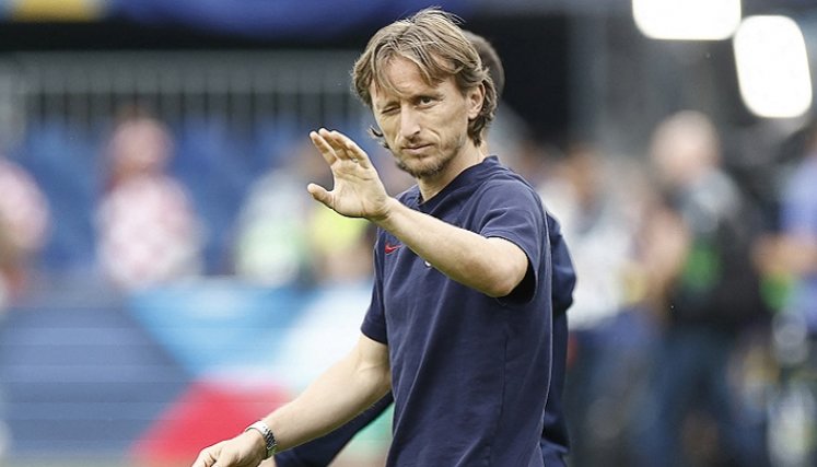 El croata Luka Modric, figura del Real Madrid.