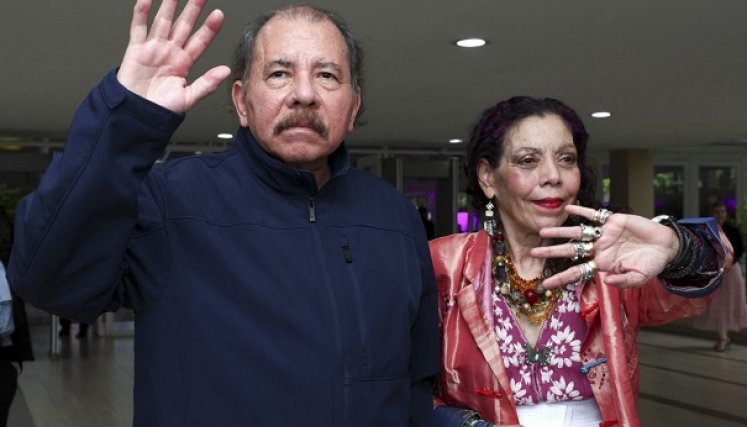 Daniel Ortega y Rosario Murillo