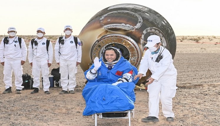 Astronauta-chino. / Foto: AFP