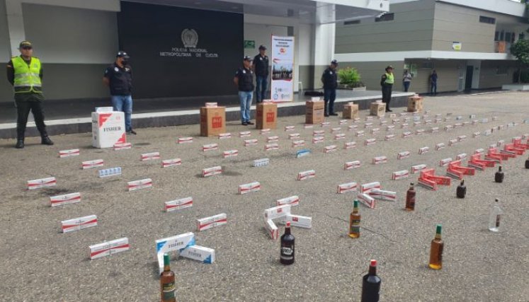 Hacienda Departamental y la POLFA lideraron los operativos/Foto cortesía