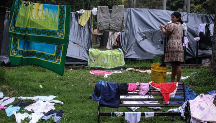Conflicto armado en Colombia con cifras preocupantes.