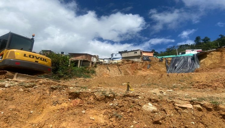 Trabajos se encuentran paralizados, confirmó ayer la territorial del Invías en Ocaña./ Foto: Cortesía.
