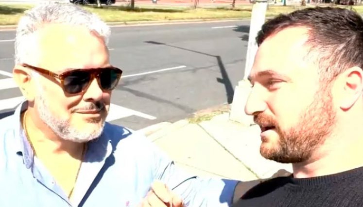 Iván Duque y Dan Cohen