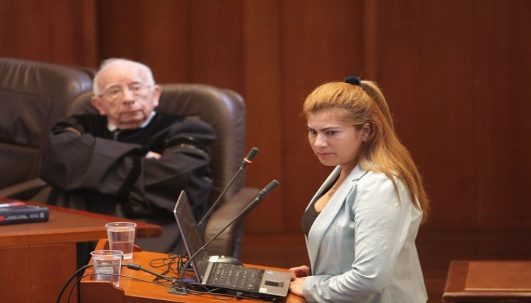 La exdetective que habría "espiado" a la Corte Suprema de Justicia