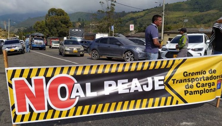 Fueron varias las protestas y bloqueos los que se realizaron en la provincia de Pamplona durante más de 2 años, para evitar la instalación del peaje de Pamplonita./ Foto: Archivo / La Opinión 