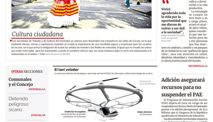 Portada del lunes 26 de junio de 2023