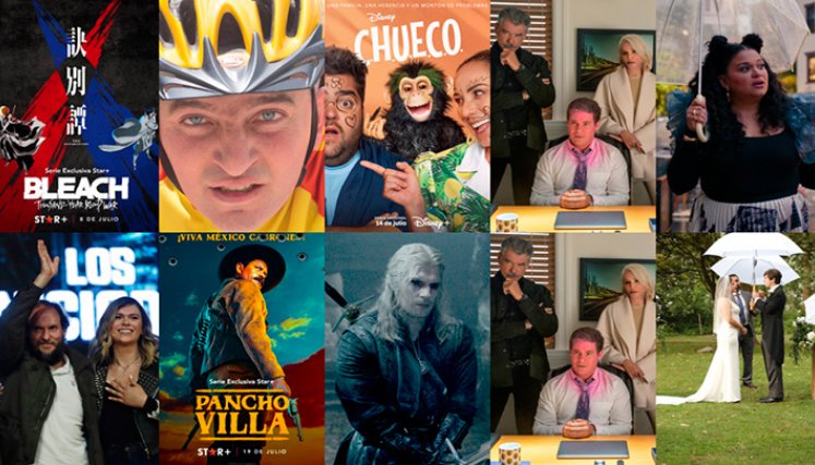 Series y películas de Julio 