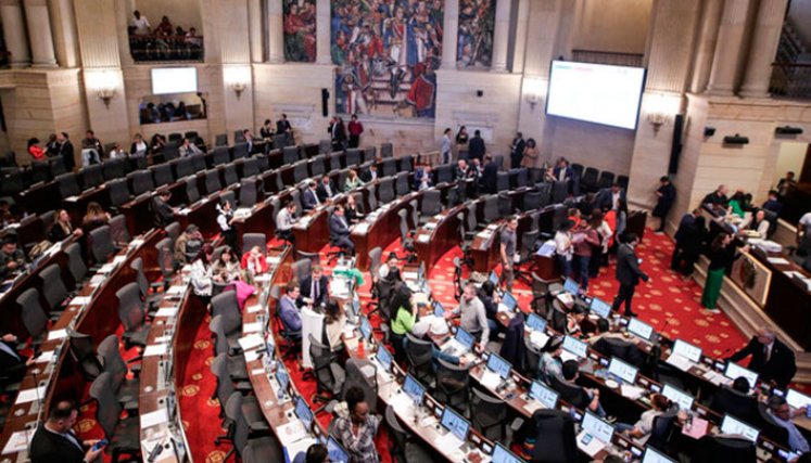 El Congreso comenzó a discutir la adición presupuestal. / Foto Colprensa