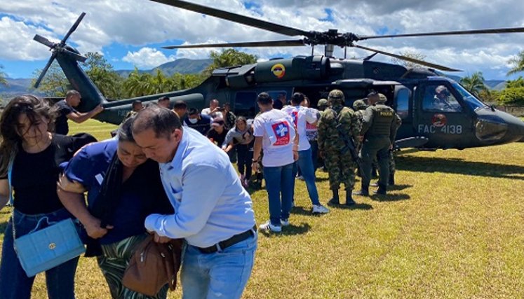El drama humano de los damnificados de la avalancha en Ábrego