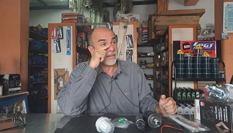 El 100% de los repuestos que llegan a Venezuela son falsificaciones, advierte  Freddy Sandoval, de la Cámara Automotriz del estado Táchira./Foto La Opinión