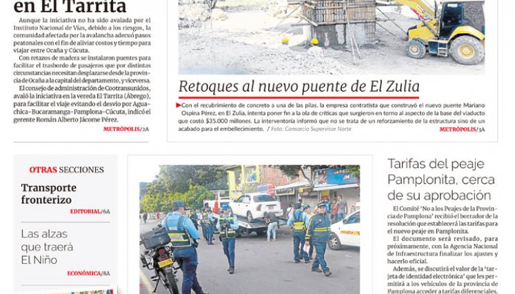 Portada de La Opinión del 24 de junio de 2023.