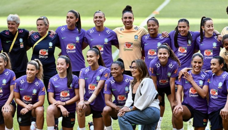 La selección femenina de Brasil se despidió con un amistoso antes de afrontar el Mundial de Nueva Zelanda y Australia.