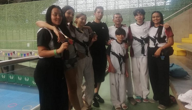 Los taekwondistas nortesantandereanos mostraron sus destrezas en Open de Medellín.