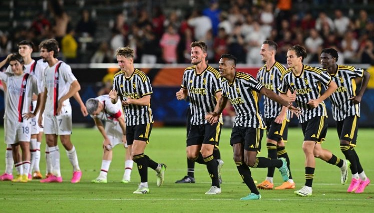 El Juventus de Turín hace su pretemporada en los Estados Unidos.