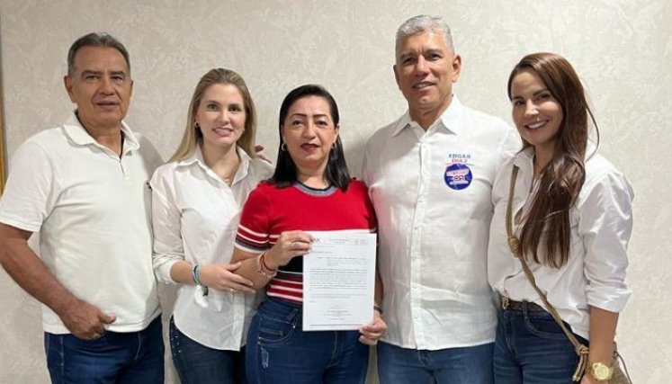 Claudia Parra fue avalada por Cambio Radical para aspirar a la Alcaldía de Los Patios. / Foto cortesía