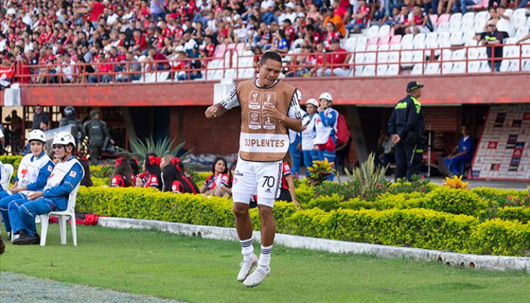 Carlos Bacca, delantero de Junior. 