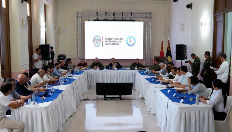 Consejo de Seguridad en la Gobernación de Norte de Santander.
