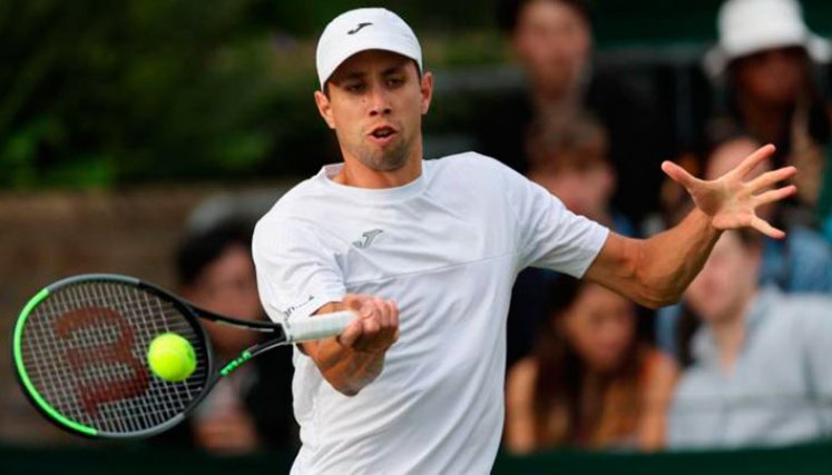 Daniel Galán, Wimbledon. 