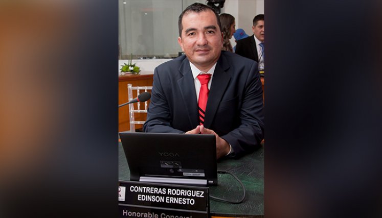 Concejal Edison Contreras, de Todos por Cúcuta