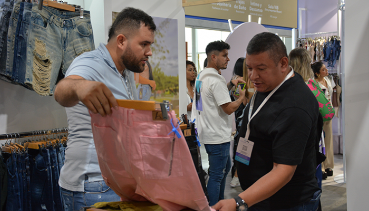 A Colombiamoda+Colombiatex fueron 55 empresarios. / Foto Cortesía