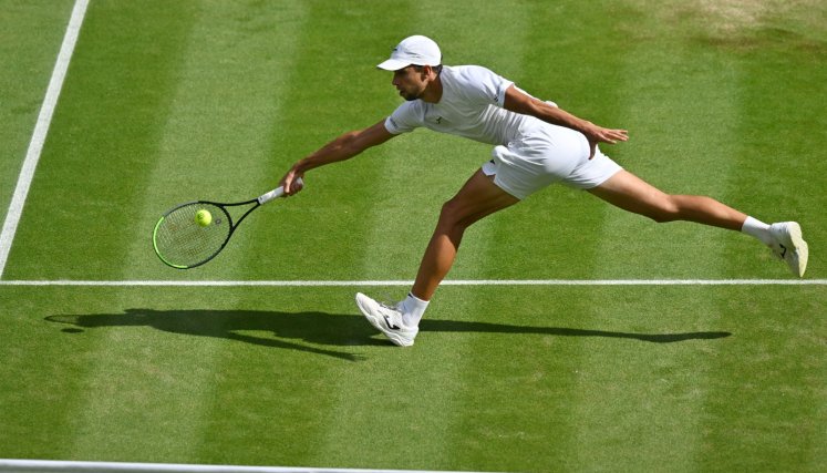 Sinner termina con la aventura de Galán en los octavos de Wimbledon