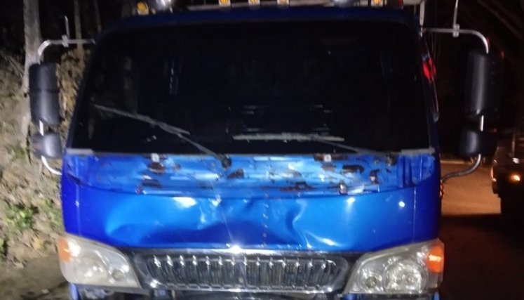 Se conoció que el mortal siniestro vial se registró hacia las 7:30 de la noche, cuando Pablo Torrado caminaba por esa vía, en ese momento fue arrollado por el vehículo de carga, de placas SUF163