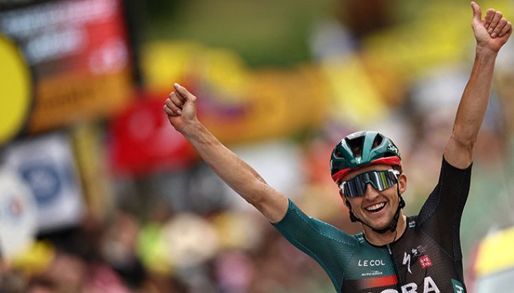 Jai Hindley, nuevo líder del Tour de Francia 2023. 