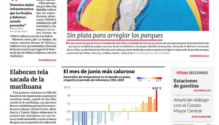 Portada del 10 de julio de 2023