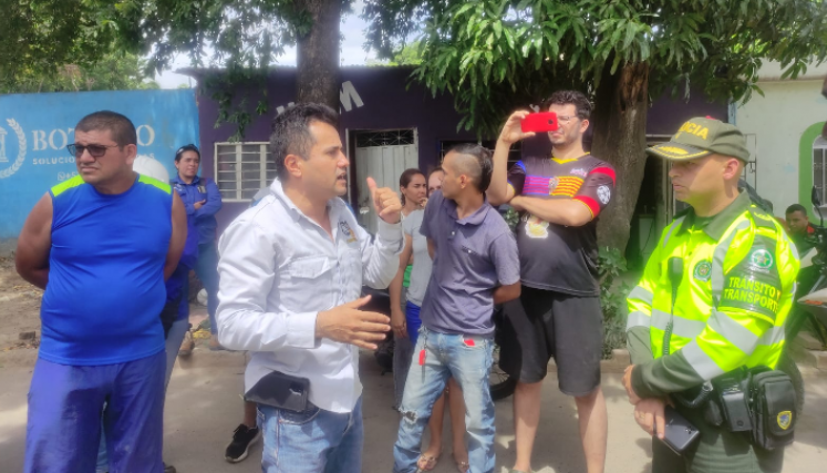 Protesta en Las Américas