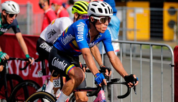 Rigoberto Urán, ciclista colombiano. 