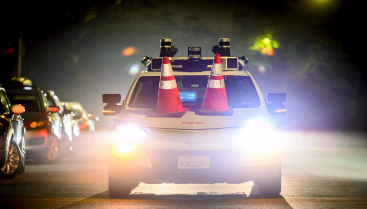 Taxi-Autónomo. / Foto: AFP