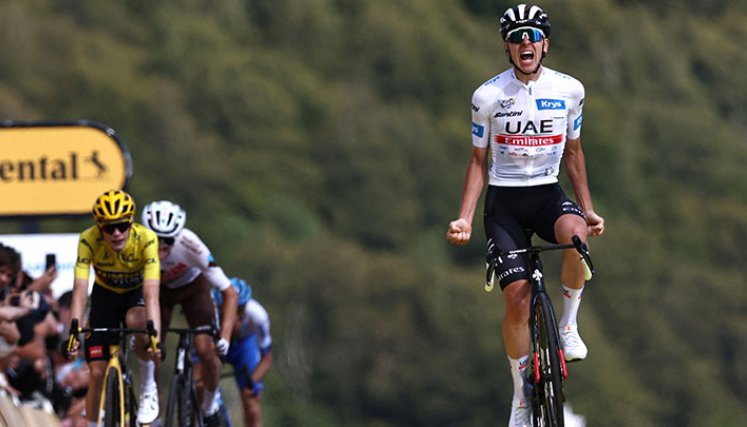 Vingegaard y Pogacar, Tour de Francia 2023. 