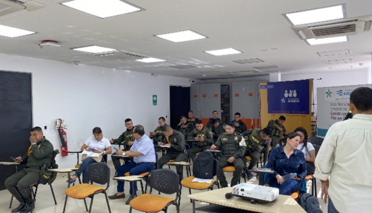 ICA ofreció un taller en Norte de Santander. Foto Cortesía