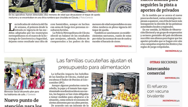 Portada del martes, 11 de julio de 2023