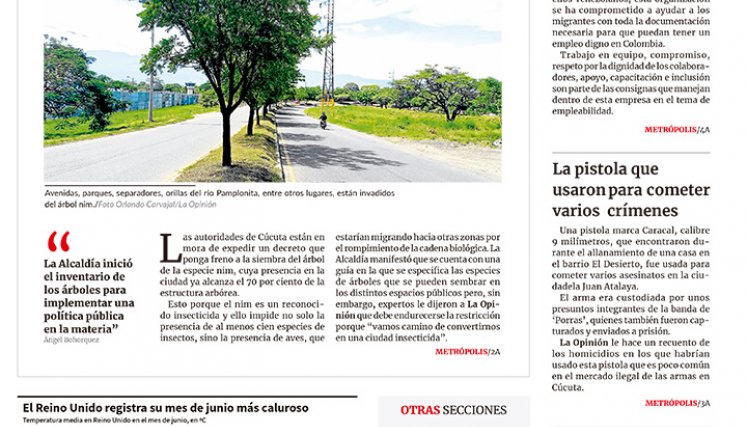 Portada del 4 de julio de 2023
