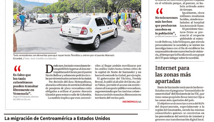 Portada del 22 de julio de 2023