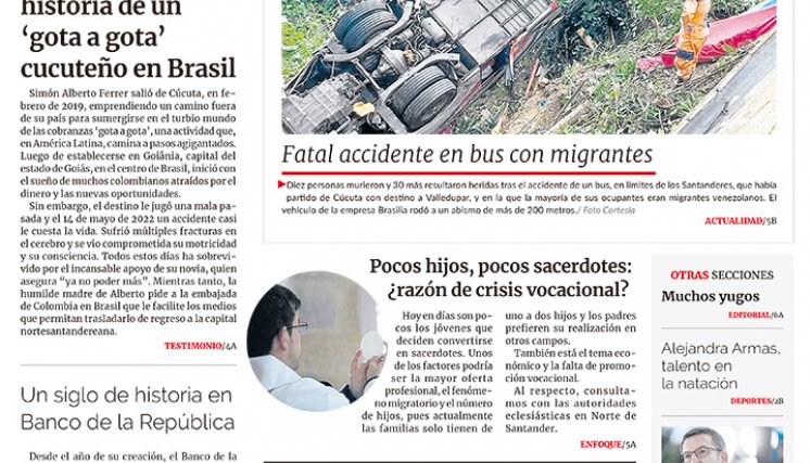 Portada del 23 de julio de 2023