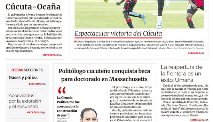 Portada del 28 de julio de 2023