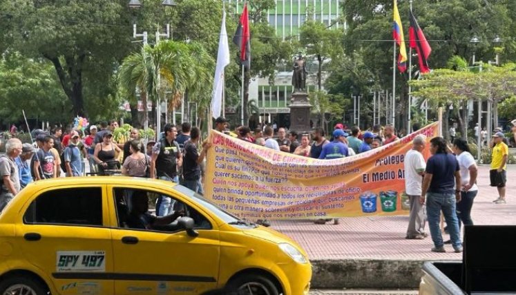 protesta recicladoras